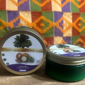 Organic Shea Butter with Lavender Essential Oil (8 oz)