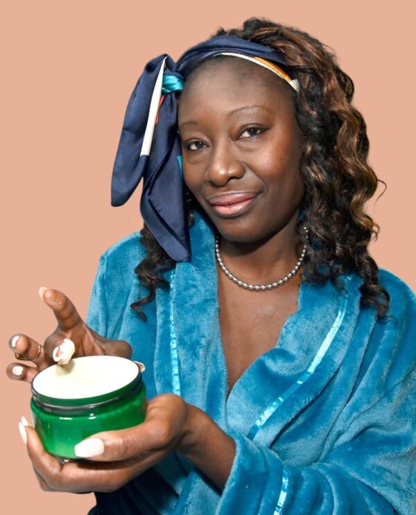 Organic Shea Butter with Ginger and Vanilla Essential Oils - HARMONY (8 oz) - Image 3